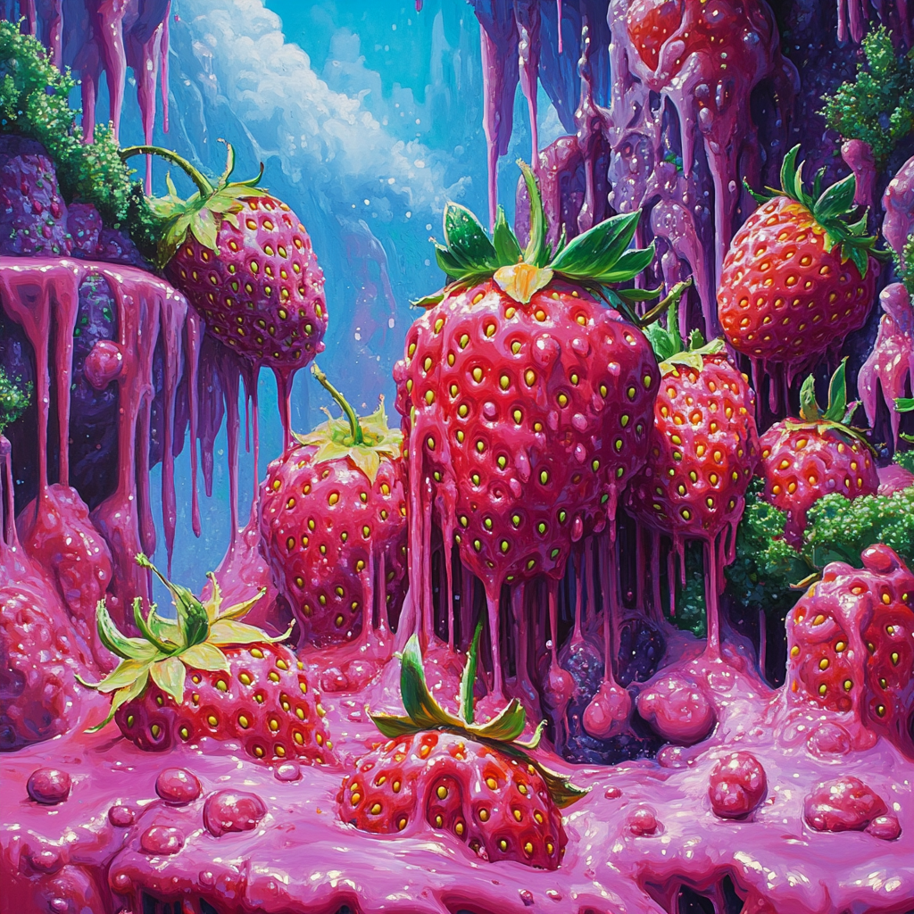 Melted Strawberries